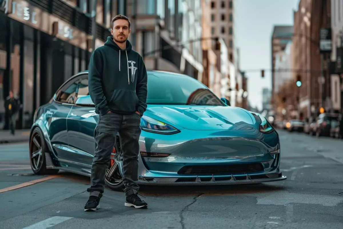Un youtubeur transforme sa Tesla avec un moteur diesel : Comment cette modification pourrait changer la donne pour les véhicules électriques