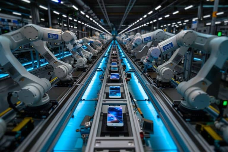Cette nouvelle usine intelligente crée 10 millions de smartphones par an sans intervention humaine