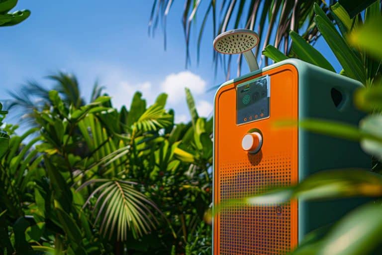 Découvrez cette douche révolutionnaire : portable, économique et séchante pour un usage écologique