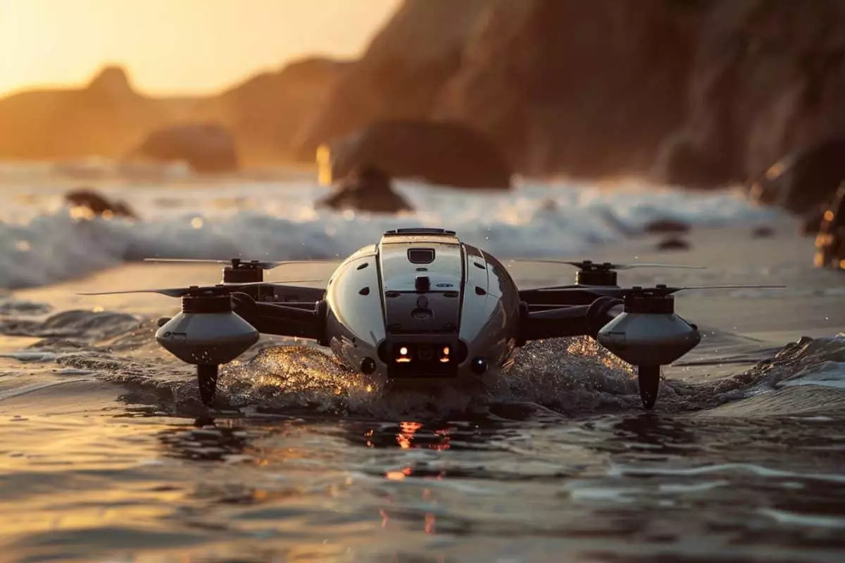 Découvrez comment ce drone amphibie pourrait révolutionner la recherche et le sauvetage en mer