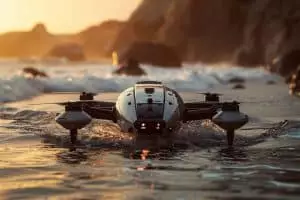 Découvrez comment ce drone amphibie pourrait révolutionner la recherche et le sauvetage en mer