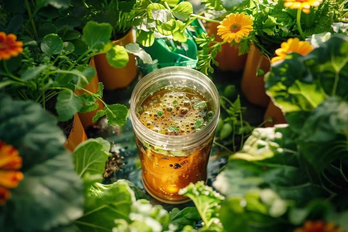 Découvrez comment ce simple thé de compost oxygéné pourrait révolutionner votre jardin et vos plantes