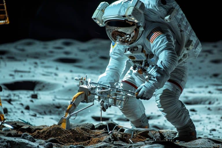 La Chine réussit l&rsquo;impossible : produire de l&rsquo;eau directement depuis le sol lunaire