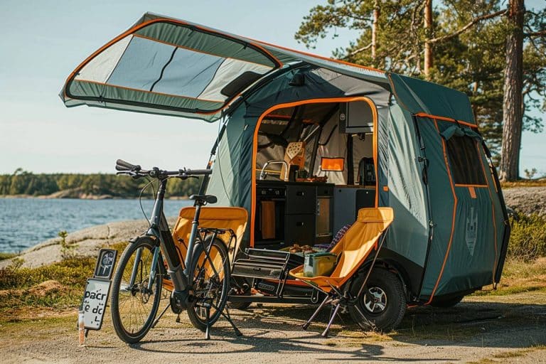 Ce kit SpaceCamper transforme votre vélo cargo en un campement mobile de rêve - vous n’allez pas en croire vos yeux !