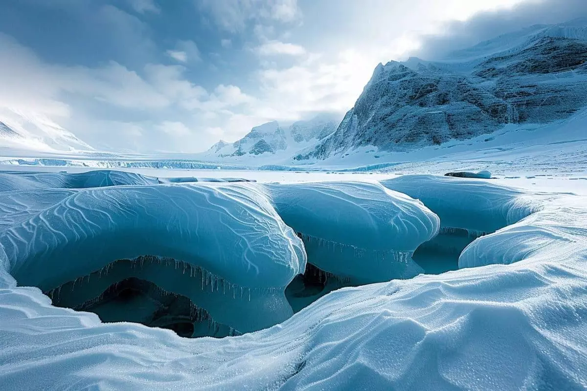 Des découvertes sous la glace de l'Antarctique : des formes mystérieuses qui intriguent les chercheurs