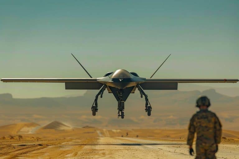 Ce nouveau drone de combat révolutionnaire réussit son vol inaugural : l&rsquo;avenir des guerres aériennes est ici