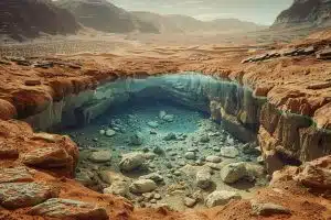 Les scientifiques découvrent un réservoir d'eau souterrain sur Mars : une révélation surprenante