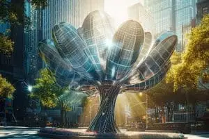 Ce nouvel arbre solaire en forme de pétale va révolutionner la production d’énergie urbaine Un nouvel arbre solaire en forme de pétale pourrait-il révolutionner la production d'énergie urbaine ?