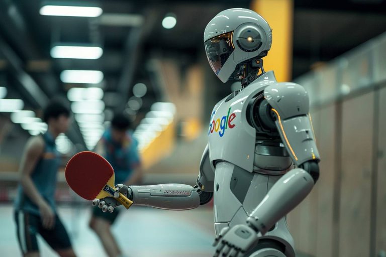 Un robot de Google défie des amateurs confirmés au ping-pong : quel avenir pour les humains face à l&rsquo;IA ?