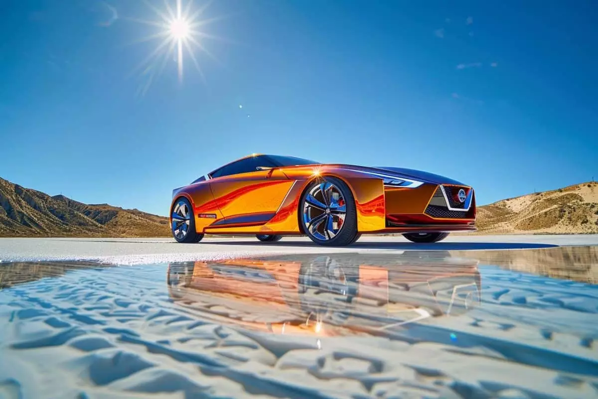 Une innovation surprenante de Nissan : un revêtement de peinture qui rafraîchit votre voiture