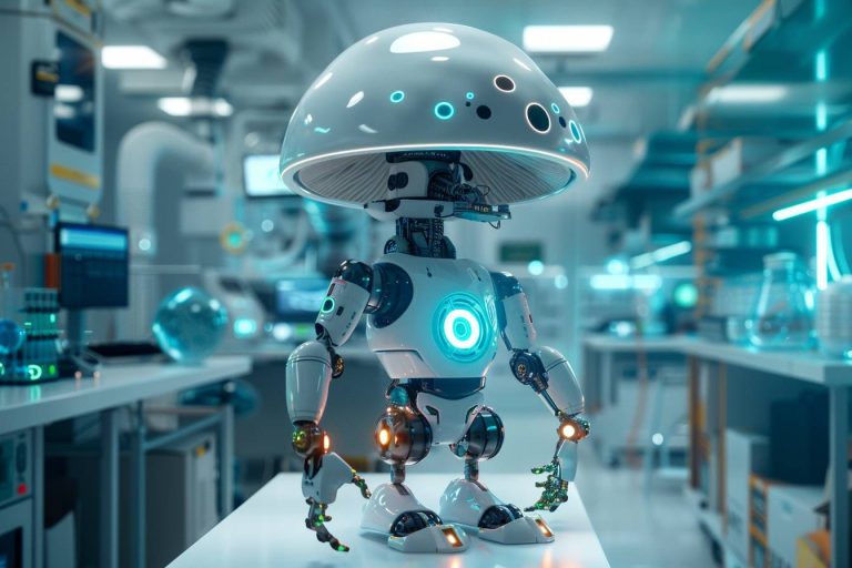 Ce petit robot est contrôlé par un champignon : un mélange fascinant entre technologie et nature qui fait froid dans le dos