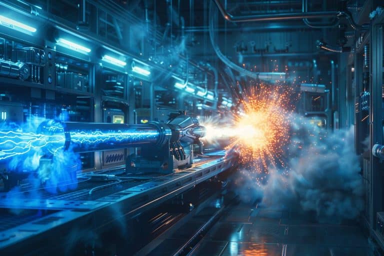Nouvelle arme terrifiante : le Japon teste un canon électrique à propulsion électromagnétique capable de neutraliser les missiles hypersoniques, un véritable bouleversement militaire