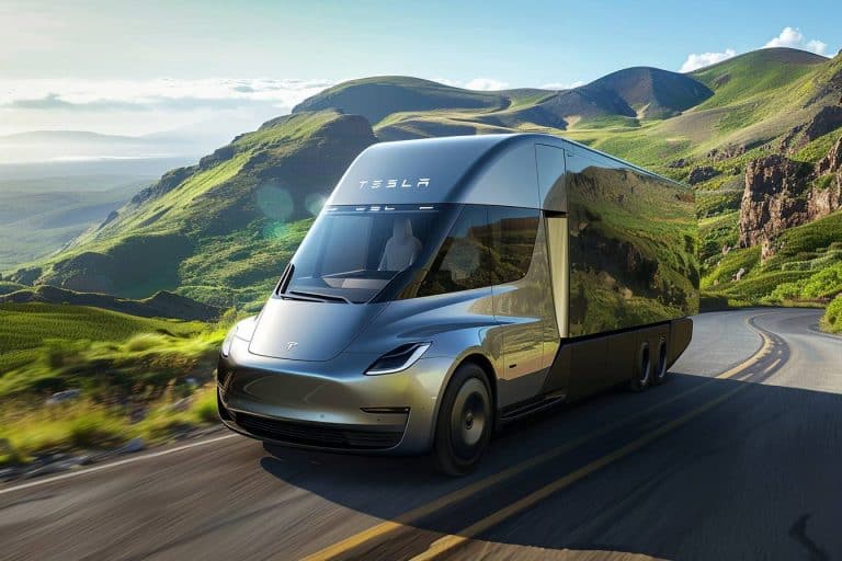 Ce van « Tesla » aménagé 100% électrique inspiré du Tesla Semi va révolutionner les routes et vous n’allez pas en croire vos yeux !