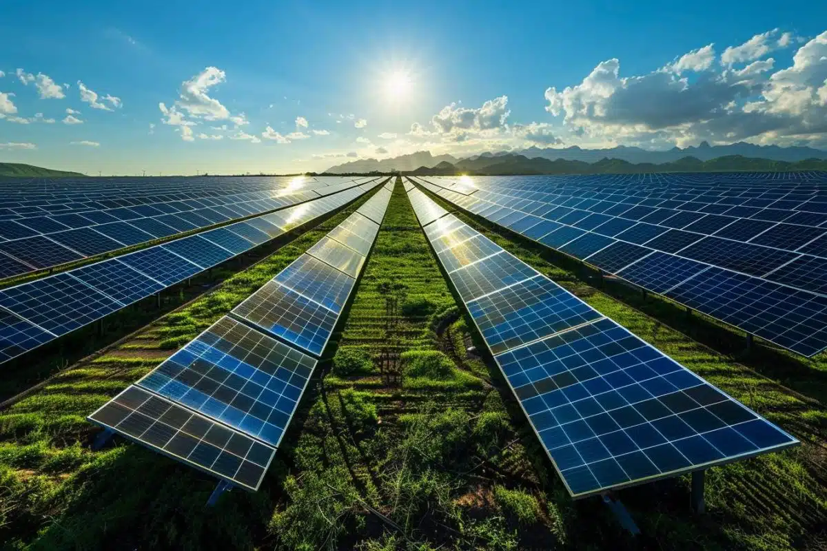 Découvrez la nouvelle prouesse énergétique de la Chine : une ferme solaire qui défie l'imagination