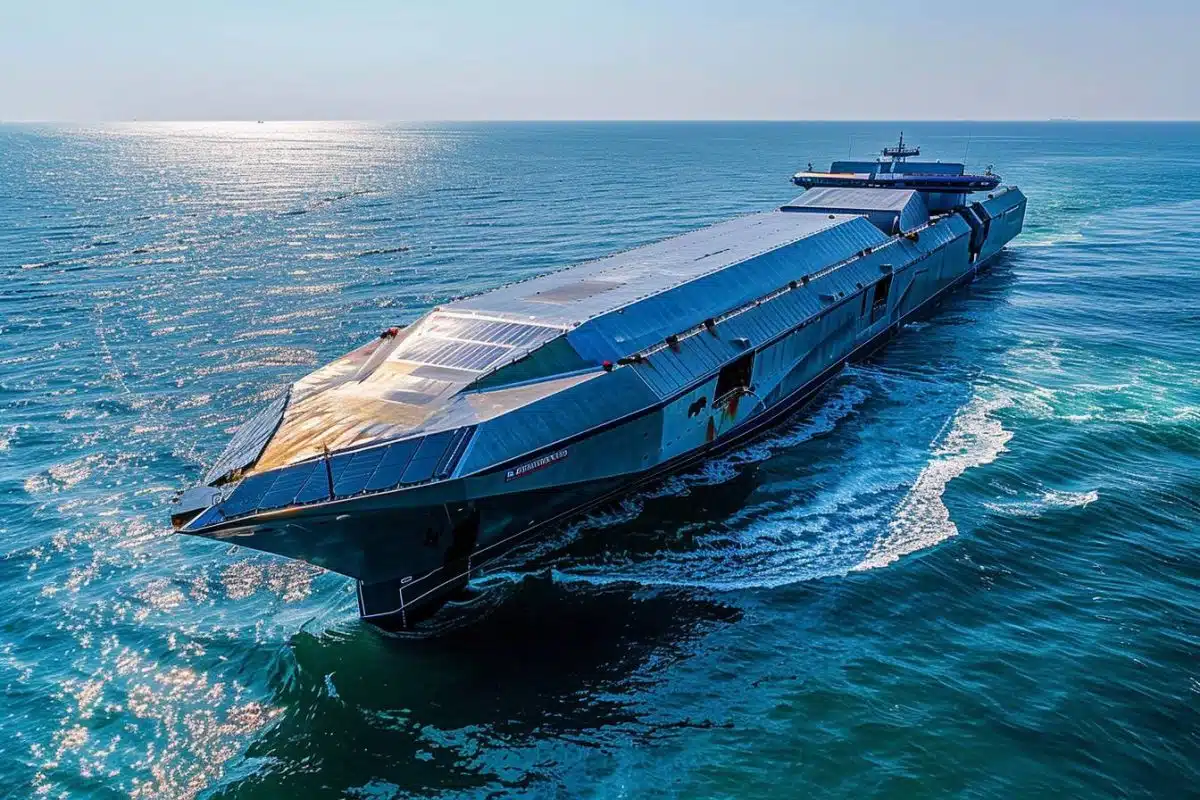 Découvrez le monstre des mers : comment le plus grand porte-conteneurs électrique change le monde