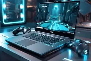 Acer dévoile un PC portable révolutionnaire avec manette intégrée : découvrez ce concept totalement dingue Découvrez le projet DualPlay d'Acer : un PC portable avec manette intégrée qui pourrait tout changer