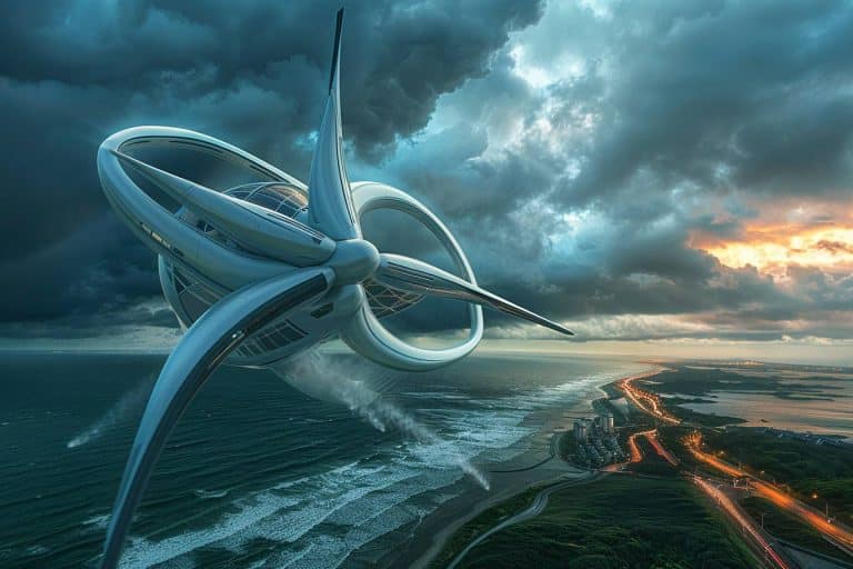 Cette éolienne volante surprenante peut transformer la puissance des ouragans en énergie