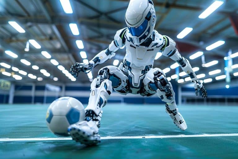 Ces robots footballeurs dribblent et tirent au but comme des pros humains, l&rsquo;avenir du football est bouleversé