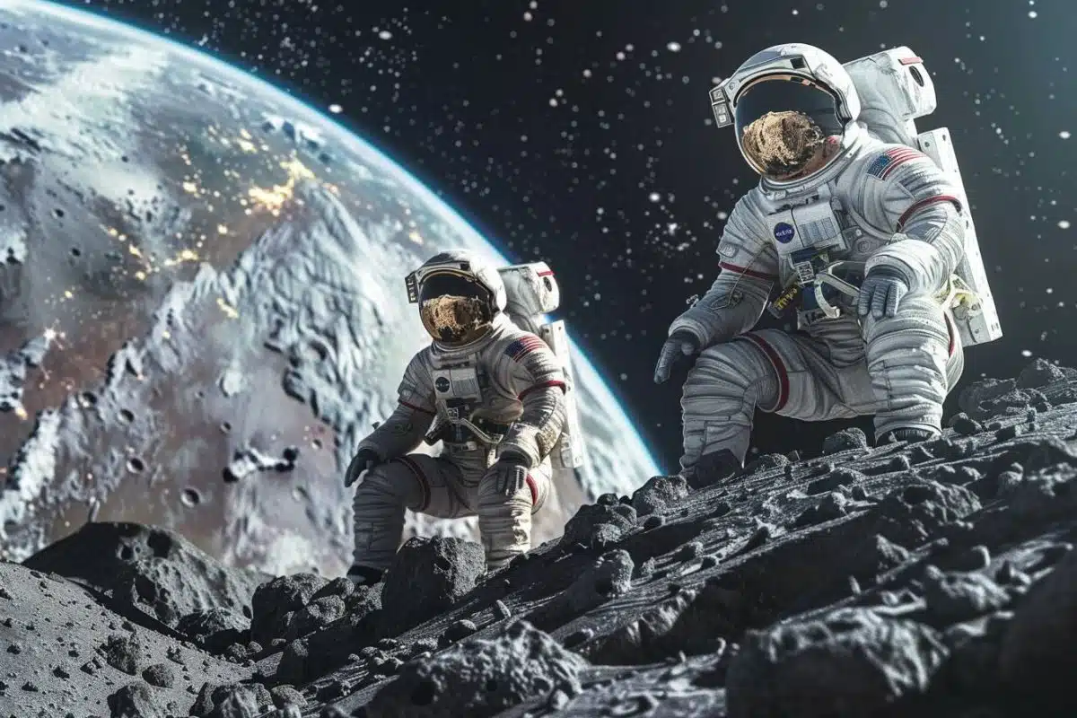 Les astronautes d'Artemis 3 : des combinaisons spatiales 4G pour une communication lunaire révolutionnaire