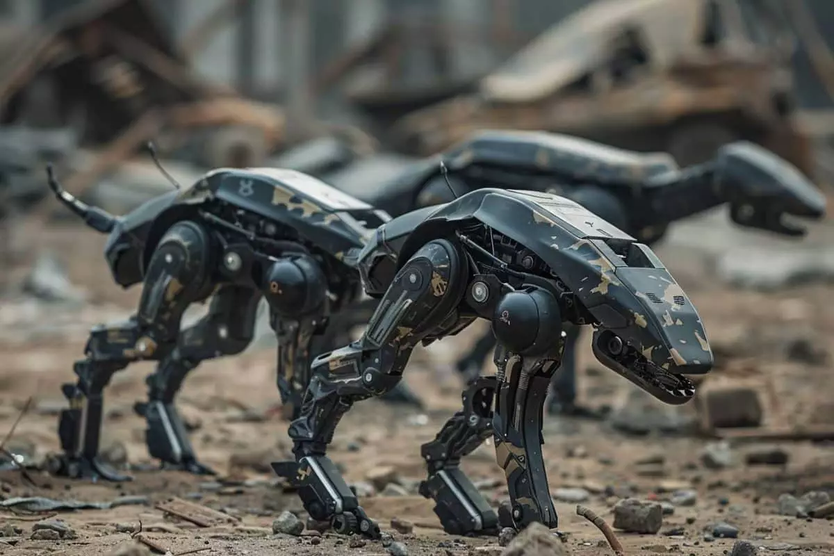 Les drones ukrainiens révolutionnent la guerre : des robots-chiens largués en plein champ de bataille