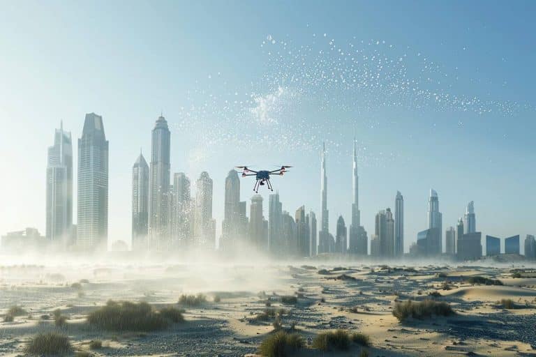 Dubaï manipule le climat : des drones utilisés pour créer de la pluie artificielle, une technologie qui fait débat