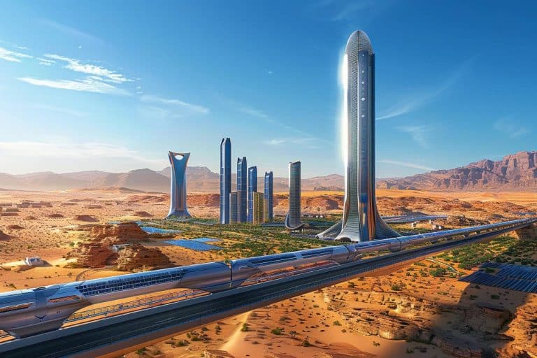 The Line : ce projet dément de mégalopole dans le désert saoudien va totalement chambouler l&rsquo;avenir de 9 millions de personnes
