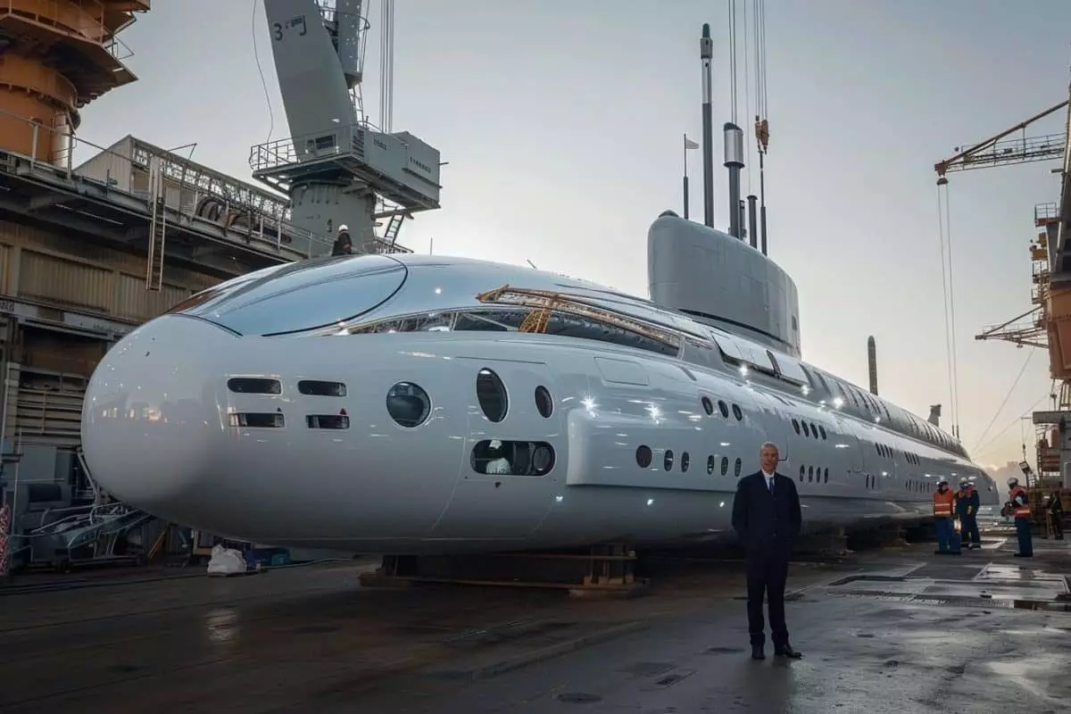 Un milliardaire américain se lance dans un projet mystérieux : un nouveau sous-marin pour revisiter le Titanic
