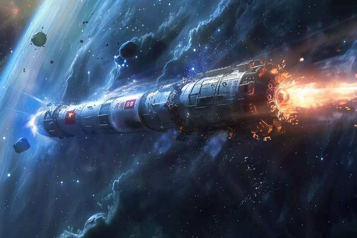 Un mystère inquiétant : un avion spatial chinois relâche un objet inconnu après plusieurs mois en orbite