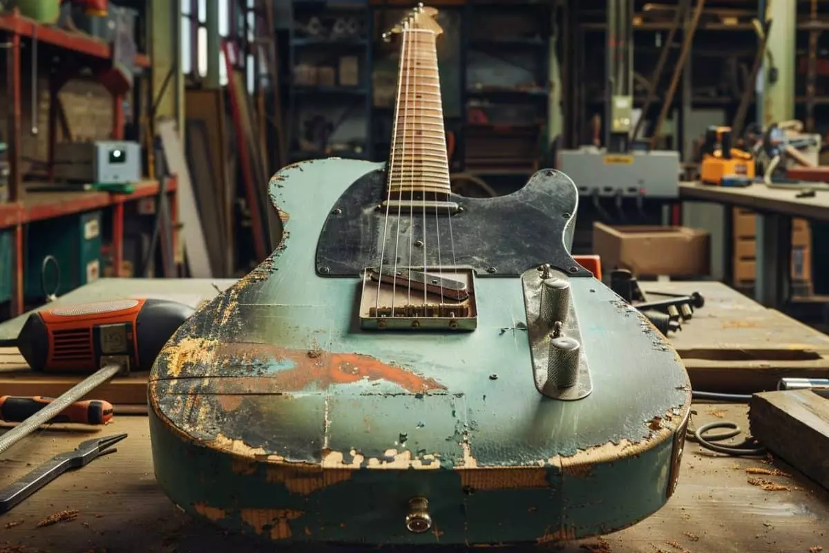 Une invention incroyable : convertissez vos vieilles guitares en enceintes Bluetooth en un clin d'œil