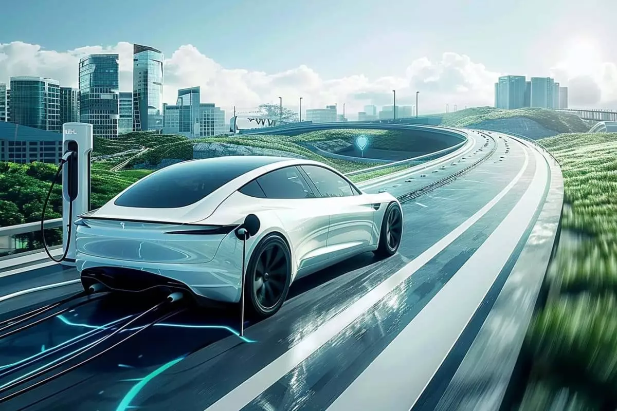 Une technologie surprenante : les véhicules électriques pourraient se recharger en roulant grâce à la route