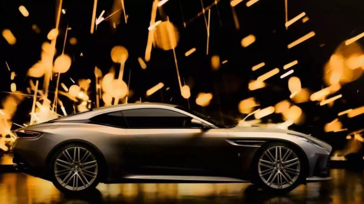 Aston Martin DB12 Goldfinger James Bond