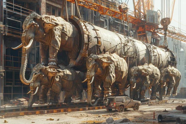 Avec 28 mètres de long, la Chine crée le plus grand vérin au monde, capable de soulever 1 000 éléphants