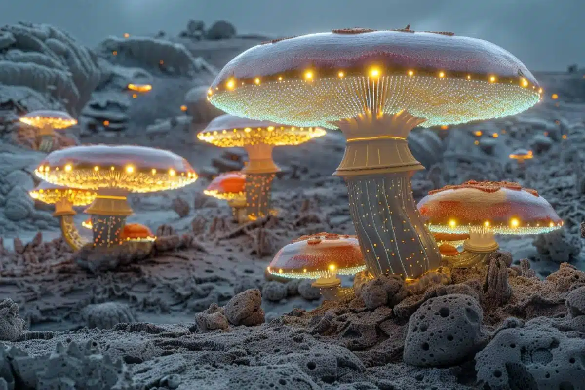 Comment la nasa pourrait transformer des champignons en alliés pour nos futurs habitats lunaires