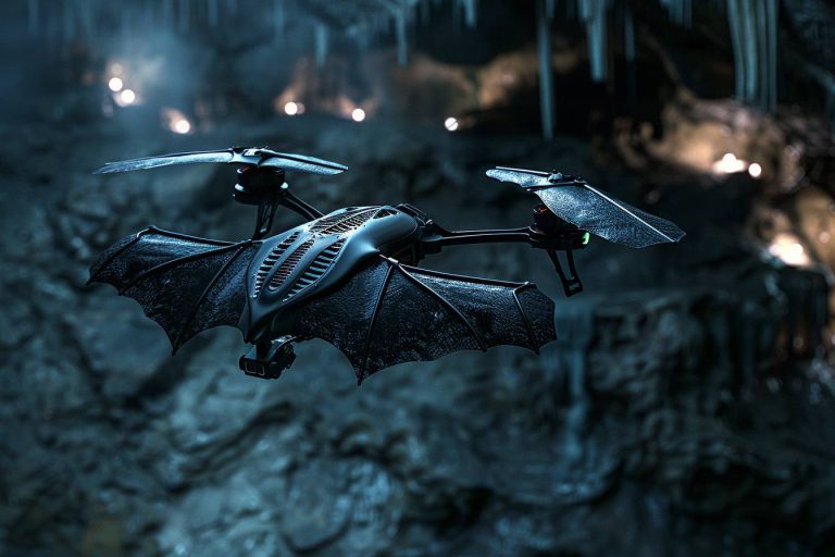 Ce drone inspiré des chauves-souris va révolutionner la navigation dans les espaces confinés