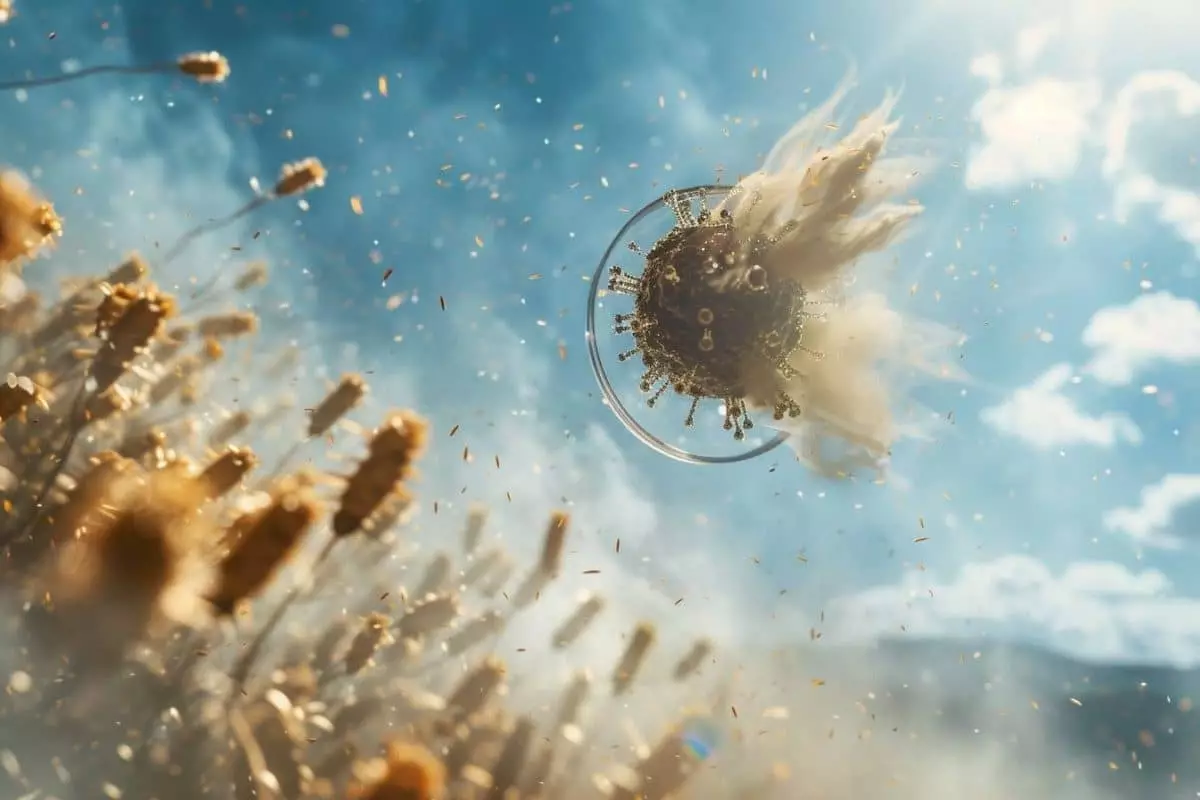 Découvrez le danger invisible : comment ces microbes voyagent à travers le ciel sans être détectés