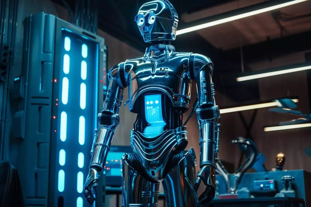 Explorez ce robot bipède inspiré de Star Wars et ses fonctionnalités surprenantes