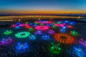 Le plus grand spectacle de drones au monde : découvrez comment 10 200 drones ont illuminé le ciel