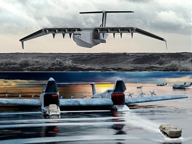 Les États-Unis sur le point de déployer ces « galions volants » capables de transporter 22 700 kg au-dessus des océans grâce à l&rsquo;effet de sol
