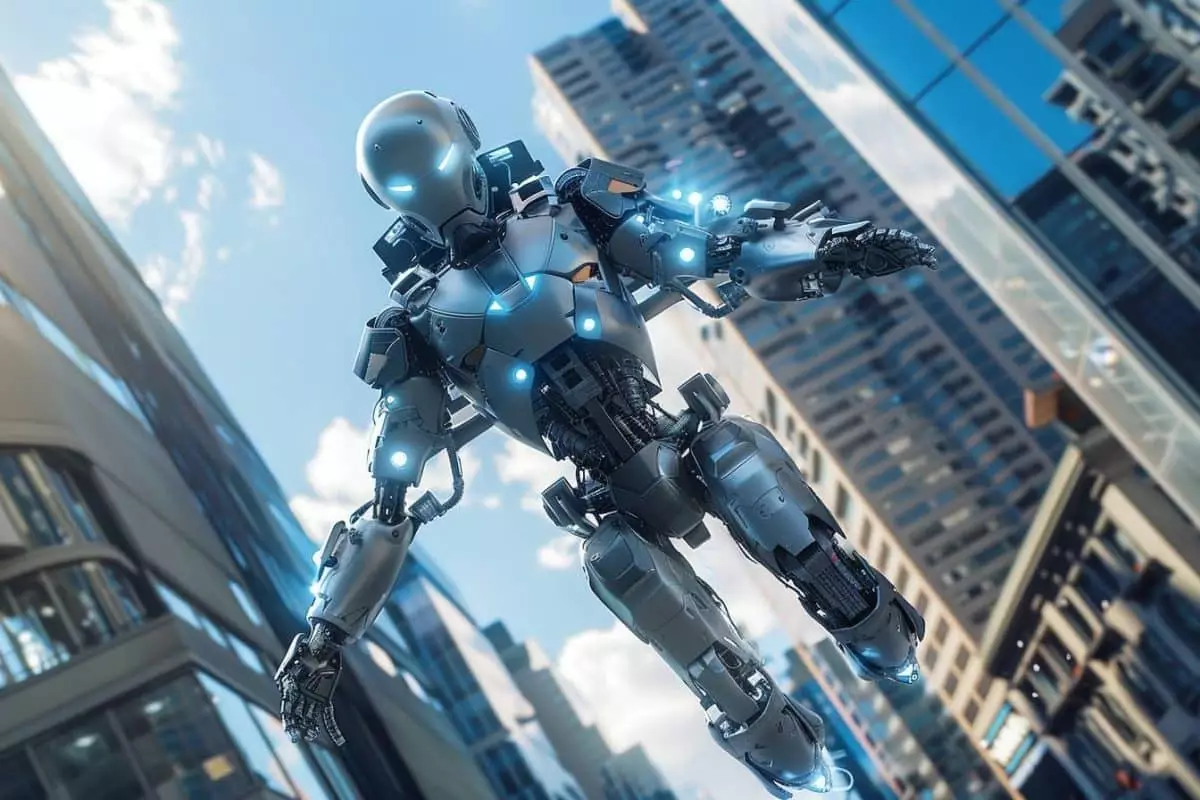 Quand la technologie se mêle au sauvetage : un robot et son jetpack prêts à transformer le secours