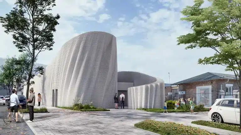 Ce bâtiment monumental, construit en un temps record, devient la plus grande structure imprimée en 3D de toute l&rsquo;Europe
