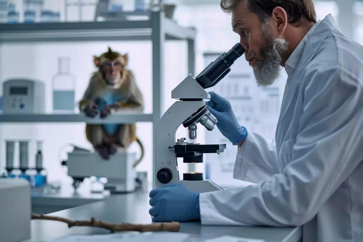 Voici comment les cellules souches humaines transforment la vue des singes pour toujours
