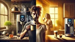 réveil cafetière Sunrise