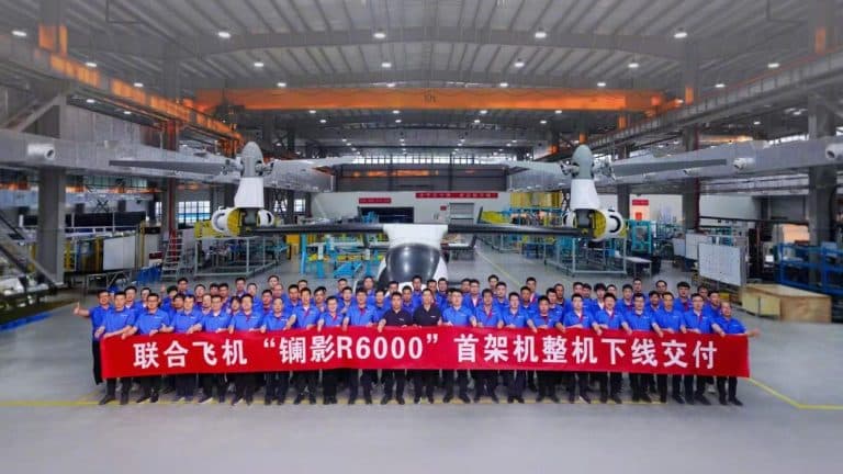 La Chine dévoile ce drone géant inspiré de l’Osprey : 10 passagers à bord et une vitesse de 340 km/h
