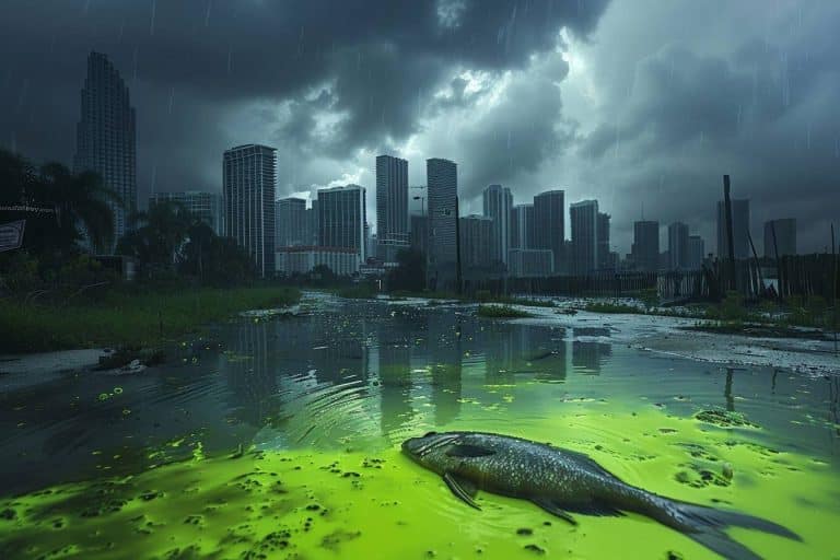 Dans cette ville ultra-développée, des « polluants éternels » tombent du ciel, un danger qui inquiète le monde