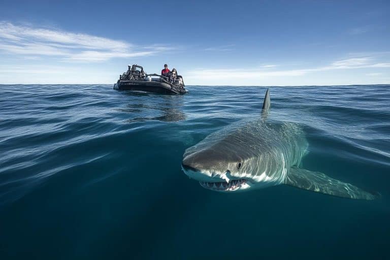 Quand une simple balise satellite d&rsquo;un requin géant est retrouvée dans le ventre d&rsquo;une créature encore plus grande…