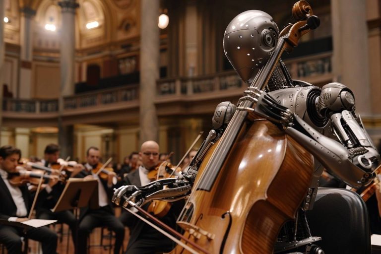 Un exploit incroyable : un robot dévoile son talent musical en jouant du violoncelle avec un orchestre