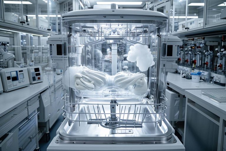 Ces scientifiques créent une machine géante pour laver… des corps humains entiers comme de la vaisselle
