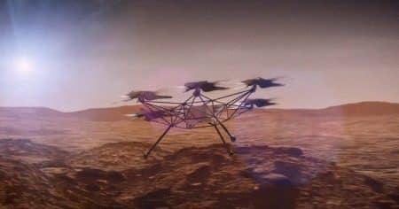 Ce « chopper » martien de la taille d&rsquo;un SUV pourrait révolutionner l&rsquo;exploration de Mars avec ses 6 rotors géants