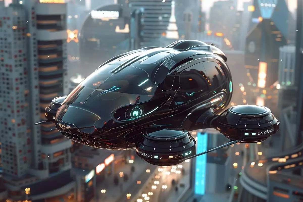 Ce taxi volant révolutionnaire défie la gravité : un système de propulsion inédit pour la mobilité aérienne !
