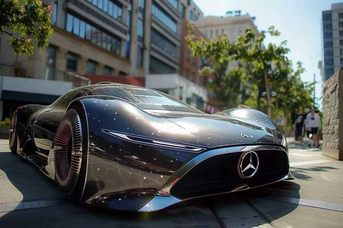 Cette peinture solaire révolutionnaire de Mercedes promet un bond spectaculaire de 12 000 km d’autonomie Cette peinture solaire révolutionnaire de Mercedes promet un bond spectaculaire de 12 000 km d'autonomie !